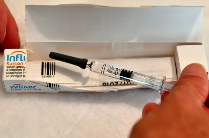 Un vaccin contre la grippe, le 6 octobre 2017 à Bordeaux