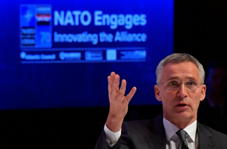 Le secrétaire général de l'Otan Jens Stoltenberg le 3 décembre 2019 à Londres