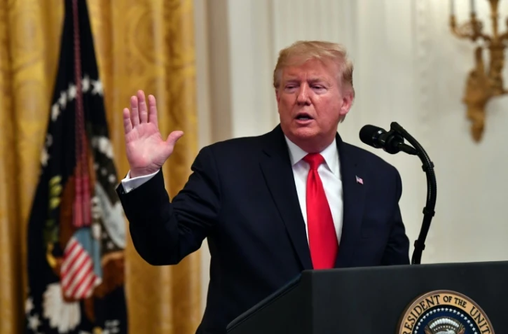 Donald Trump, le 24 janvier 2020 à la Maison Blanche