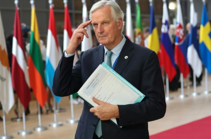 Le négociateur de l'UE sur le Brexit Michel Barnier, le 17 octobre 2019 à Bruxelles
