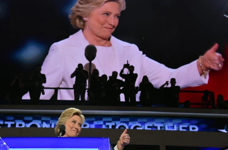 Hillary Clinton à Philadelphie le 28 juillet 2016