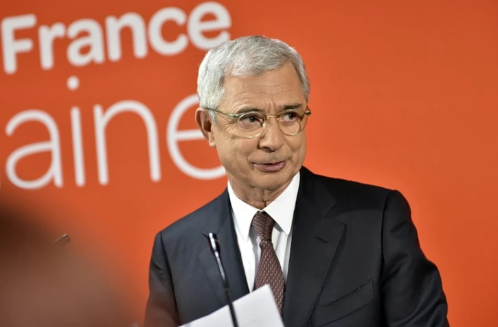 Claude Bartolone lors de son allocution au soir du second tour des régionales le 13 décembre 2015 à Paris