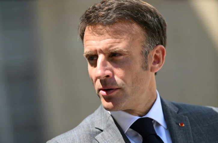 Le président Emmanuel Macron à l'Elysée, le 21 juillet 2023 à Paris