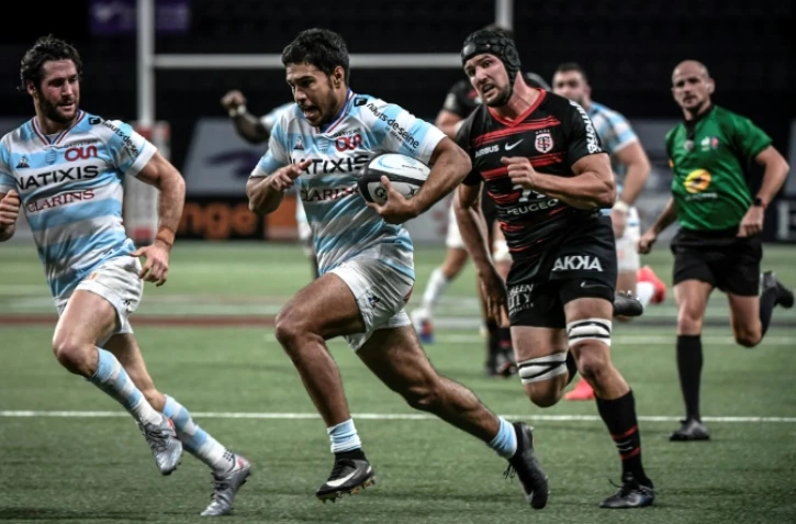 L'ailier français Donovan Taofifenua, lors du match de Top 14 contre Toulouse, le 10 octobre 2020 à la Paris La Défense Arena à Nanterre