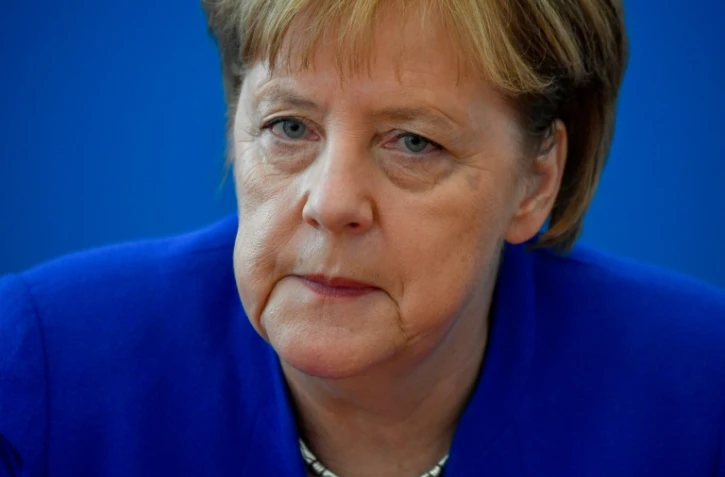 La chancelière allemande Angela Merkel le 2 juin 2018 à Berlin