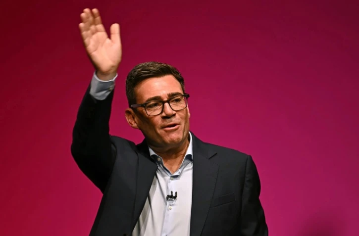 Le Premier ministre britannique Andy Burnham à Liverpool en Angleterre le 29 septembre 2026