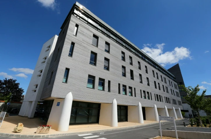 L'hôpital Sebastopol de Reims où est hospitalisé Vincent Lambert, pris en photo en juin 2015