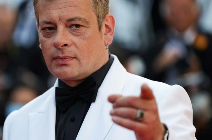 Le chanteur et acteur français Benjamin au 75e festival de Cannes, le 17 mai 2022