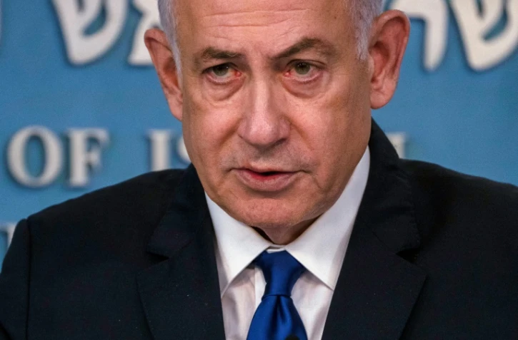 Le Premier ministre israélien Benjamin Netanyahu le 17 mars 2024 à Jérusalem