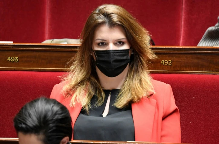 Marlène Schiappa à l'Assemblée nationale le 30 mars 2021