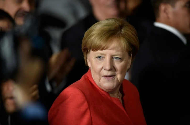 La chancelière Angela Merkel, le 10 juin 2017 à Mexico