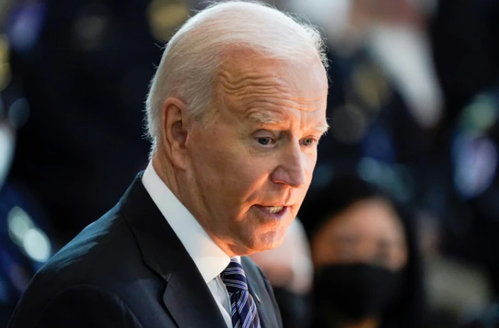 Le président américain Joe Biden à Washington, le 13 avril 2021