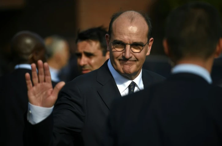 Le Premier ministre Jean Castex Ă Bobigny (Seine-Saint-Denis), le 8 juillet 2020