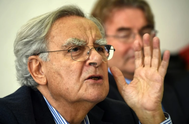 Bernard Pivot, président de l'Académie Goncourt, le 26 octobre 2015 à Tunis