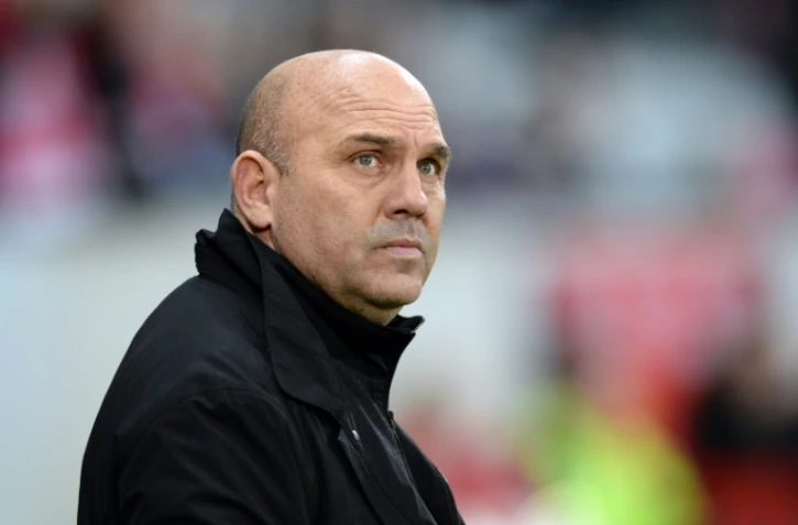 L'entraîneur de Lille Frédéric Antonetti lors du match de L1 perdu contre Troyes au stade Pierre-Mauroy, le 23 janvier 2016