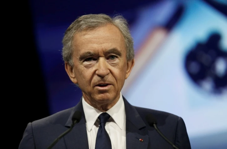 Bernard Arnault, PDG du groupe de luxe LVMH, le 16 juin 2017 Ă Paris