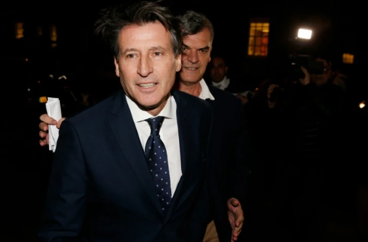 Le patron de l'IAAF Sebastian Coe à son arrivée à Londres, le 9 novembre 2015