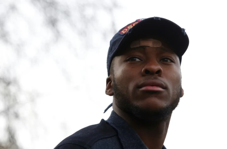 Theo Luhaka le 28 octobre 2017 à Bobigny