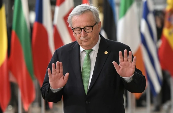 Le président de la Commission  européenne Jean-Claude Juncker, à Bruxelles le 28 mai 2019