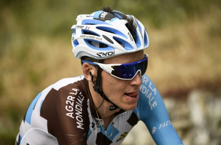 Le Français Romain Bardet lors de la 19e étape du Tour de France, le 21 juillet 2017 entre Embrun et Salon-de-Provence
