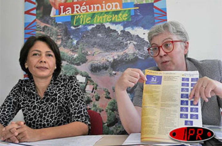 Jeudi 7 avril 2005 -Lors de la conférence de presse du comité du tourisme et de l'association Tourisme et handicap