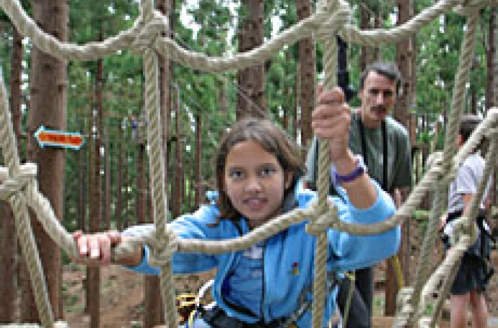La forĂȘt de l'aventure ou comment dĂ©couvrir les arbres autrement