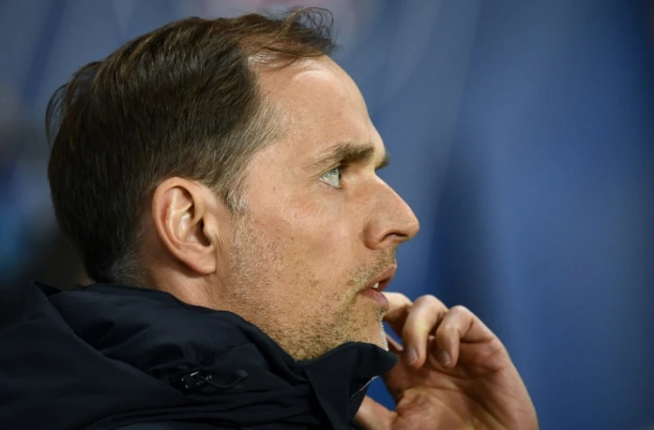 L'entraîneur du Paris-SG, Thomas Tuchel, lors du match de Ligue 1 face à Strasbourg, au Parc des Princes, le 7 avril 2019
