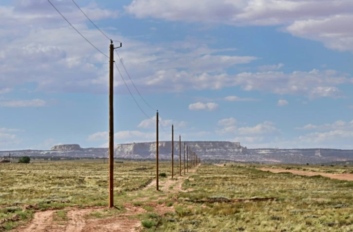 Plateaux désertiques de la Nation Navajo, en Arizona, le 8 juillet 2025