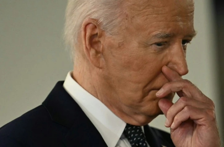 Le président américain Joe Biden à Washington, le 2 juillet 2024, lors d'une réunion consacrée aux effets du changement climatique