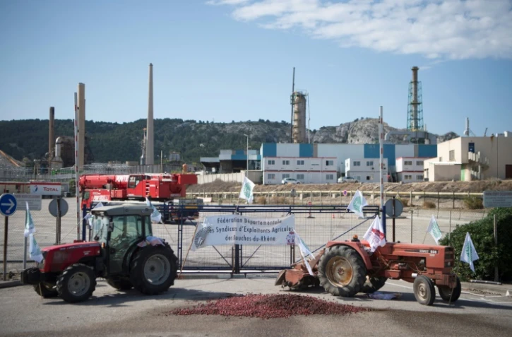 La bioraffinerie de La Mède, près de Marseille, lundi 11 juin 2018