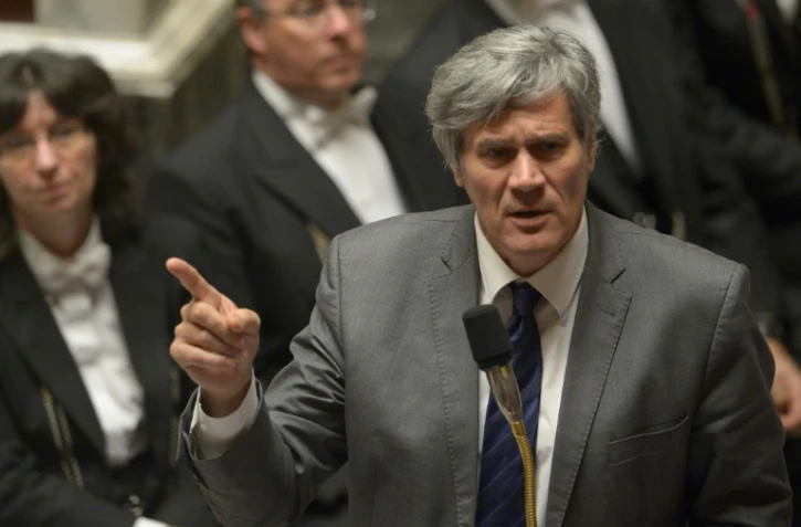 Stéphane Le Foll lors des questions au gouvernement le 4 avril 2016 à l'Assemblée nationale à Paris