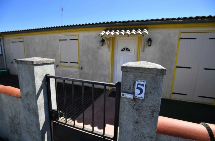 Maison de Guy S. retraité de la police nationale et chef de file présumé du réseau, photographiée le 25 juin 2018 en Charente-Maritime