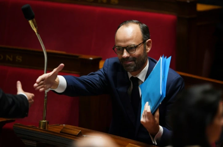 Le Premier ministre Edouard Philippe à l'Assemblée nationale à Paris, le 4 juillet 2017