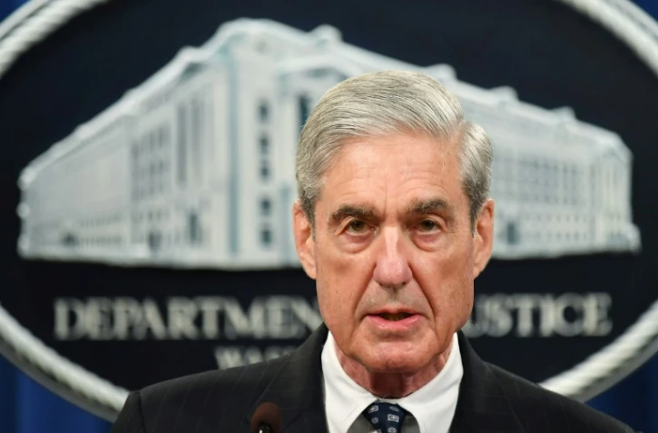 Robert Mueller lors de son allocution au ministère américain de la Justice, le 29 mai 2019 à Washington
