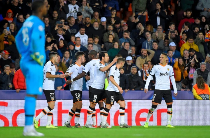 Le gardien Mike Maignan et les Lillois ont sombré face à Valence à Mestalla, le 5 novembre 2019