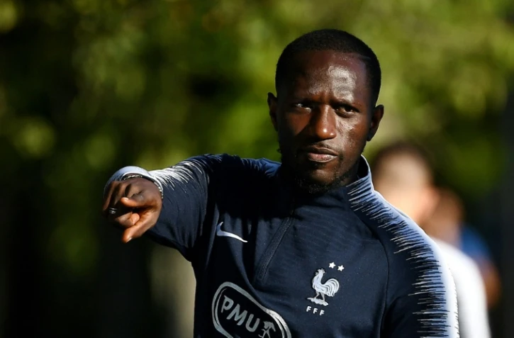 Le milieu de terrain des Bleus Moussa Sissoko à Clairefontaine-en-Yvelines le 2 septembre 2019