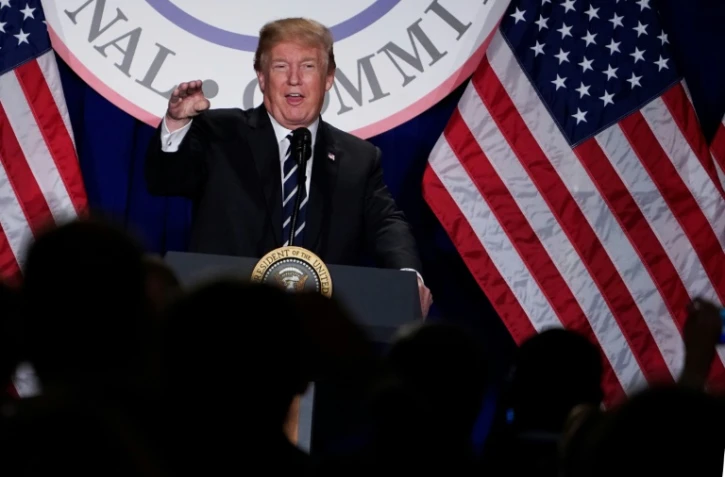 Le président américain Donald Trump, le 1er février 2018 à Washington