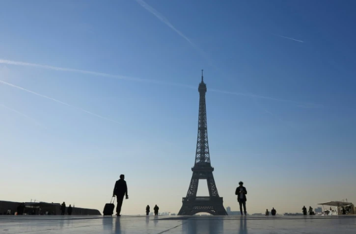 La Tour Eiffel, le 20 avril 2017 à Paris