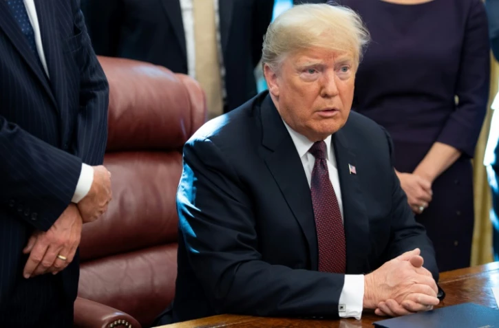Donald Trump dans le Bureau ovale, le 16 novembre 2018 
