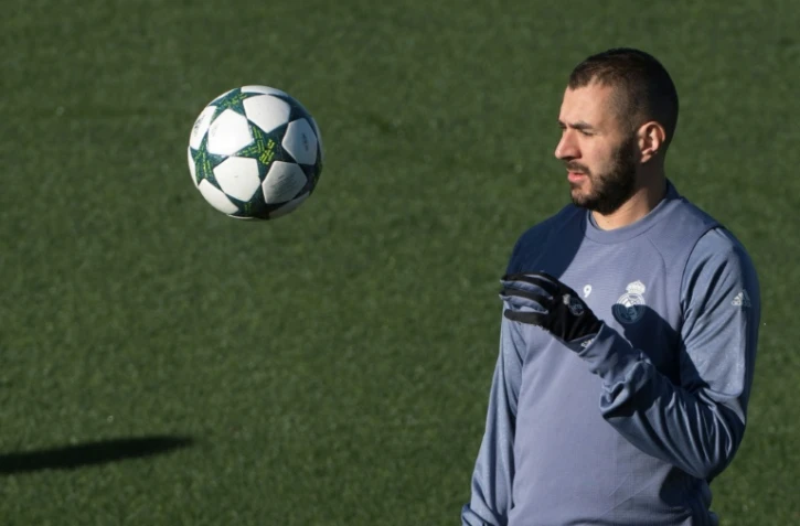 L'attaquant du Real Karim Benzema, le 6 décembre 2016 à Madrid
