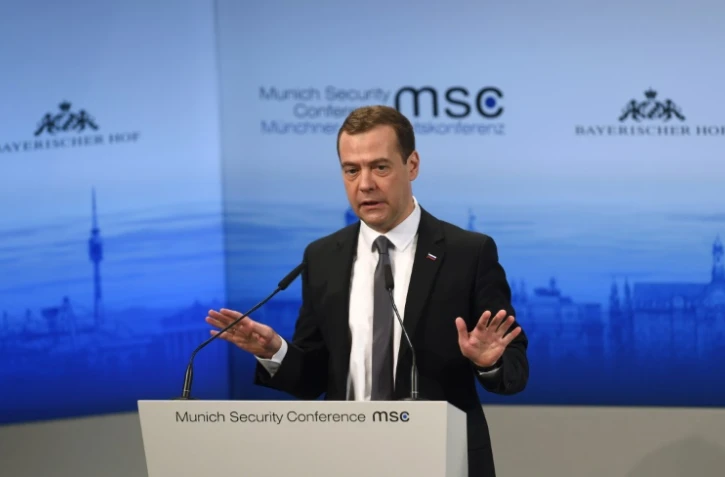 Le Premier ministre russe Dmitri Medvedev à Munich, le 13 février 2016