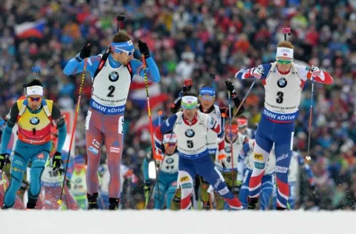 La mass start de Nove Mesto, le 18 décembre 2016