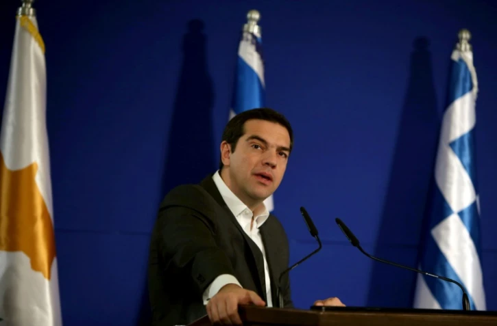 Alexis Tsipras le 8 décembre 2016 à Jérusalem