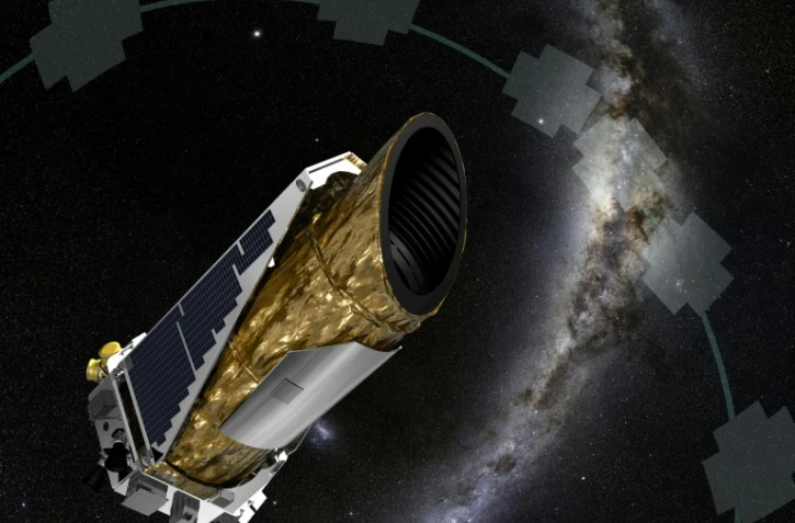 Dessin du télescope Kepler fourni par la Nasa