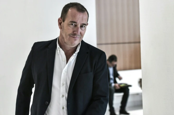 L'ancien président du Nîmes Olympique, Jean-Marc Conrad, arrive au Palais de Justice de Paris, le 4 juin 2018