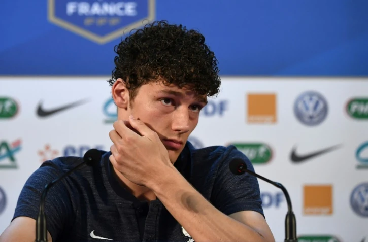 Le défenseur français Benjamin Pavard, le 18 juin 2018 à Istra