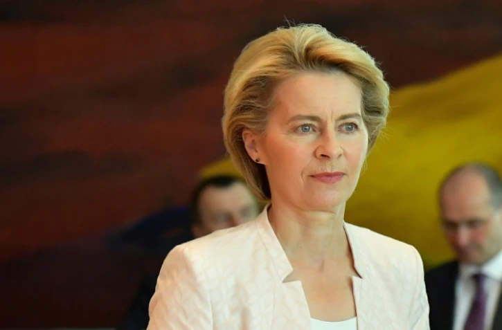 La ministre de la Défense allemande Ursula von der Leyen, nouvelle présidente désignée de la Commission européenne, à Berlin le 3 juillet 2019