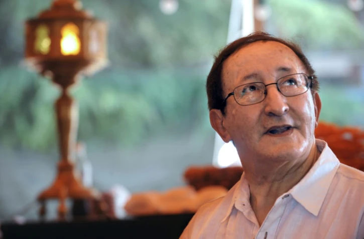 Le chanteur algérien Idir, l'un des principaux ambassadeurs de la chanson kabyle à travers le monde, ici à Toulouse le 18 juin 2009