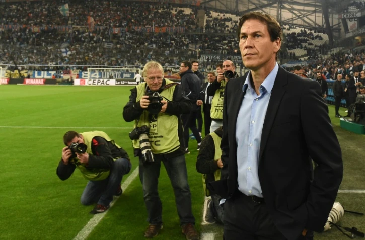 Rudi Garcia avant le match Olympique de Marseille - Girondins de Bordeaux, le 30 octobre 2016 au Vélodrome