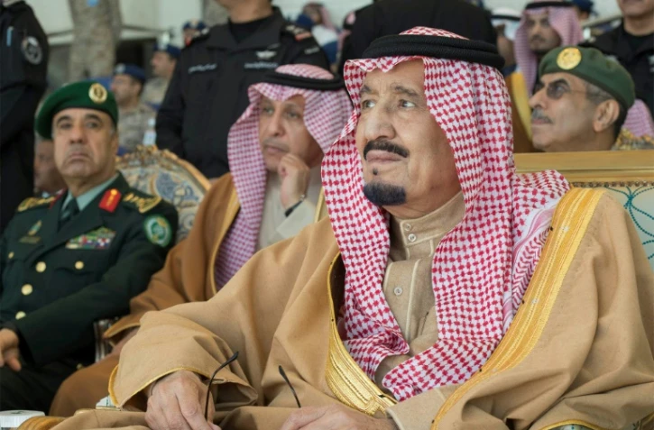 Le roi Salmane d'Arabie saoudite, le 25 janvier 2017 à Ryad